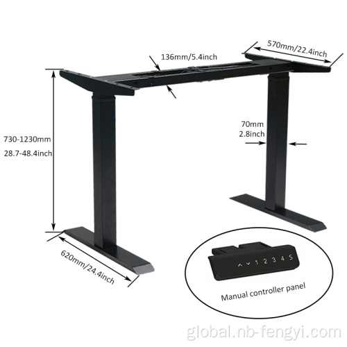Sit Stand Desk 2 Legs Amazon Top Seller Intelligent Office Furniture Manufactory